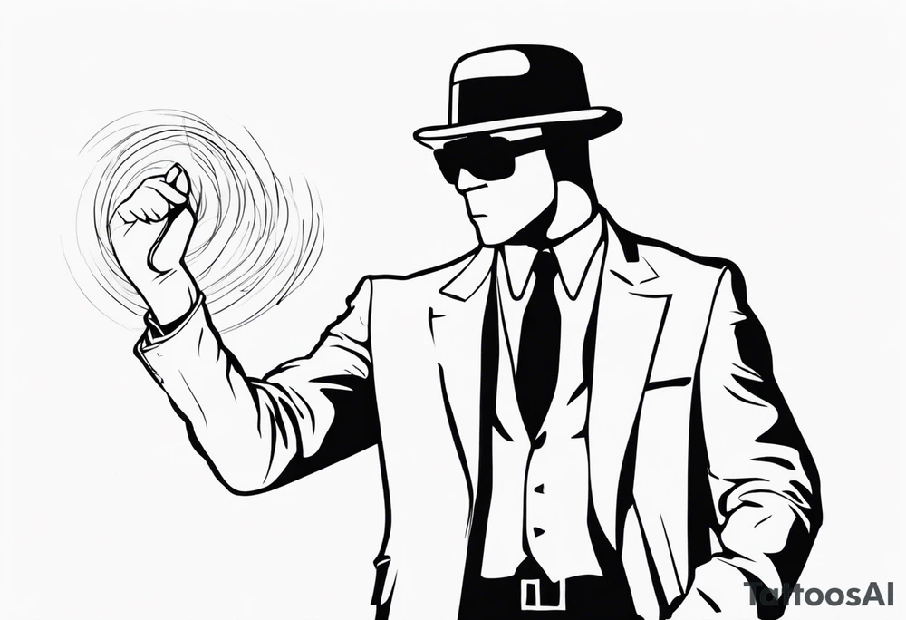 Invisible man tattoo idea