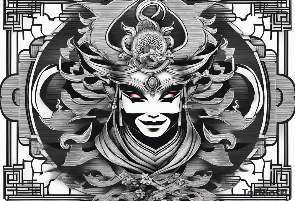Shinobi Japanese symbol tattoo idea