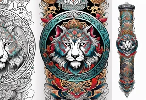 Reincarnation forearm tattoo tattoo idea