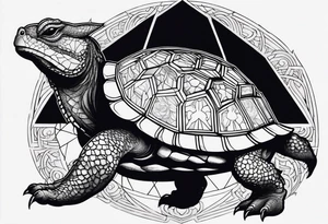 dragon turtle tattoo idea