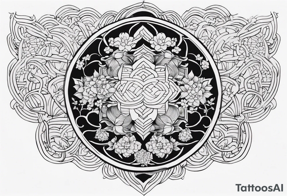 Japanese style tattoo idea