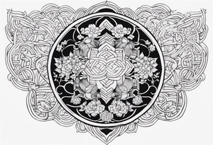 Japanese style tattoo idea
