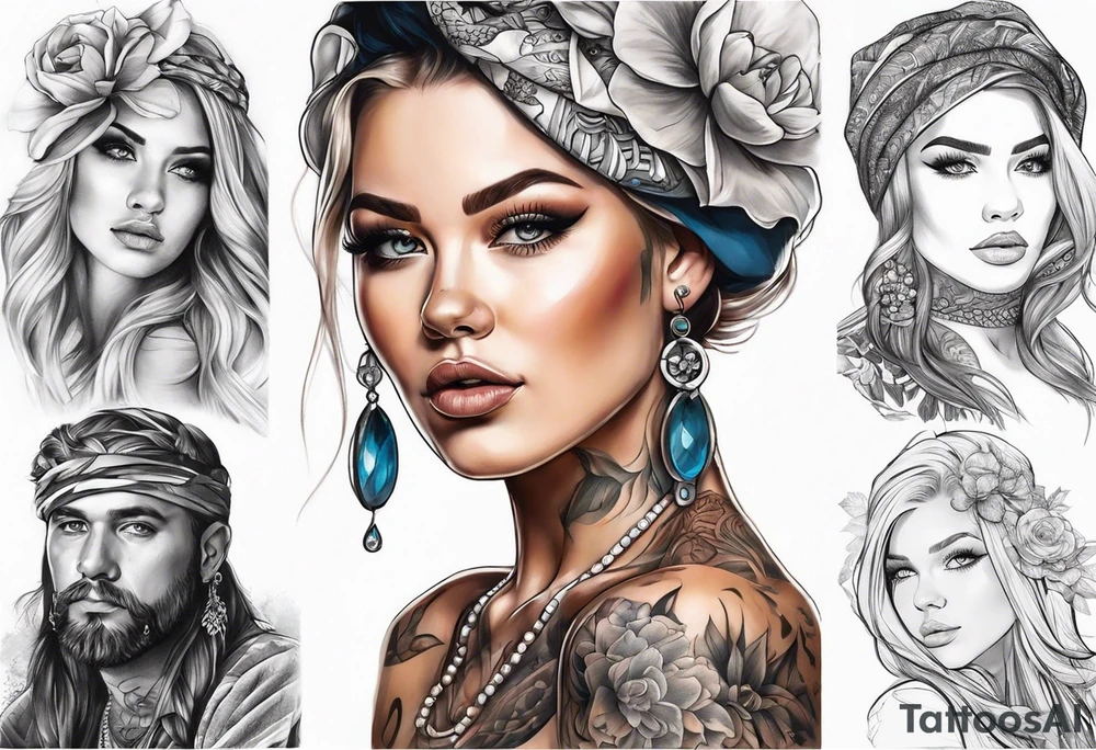 Огненный феникс tattoo idea
