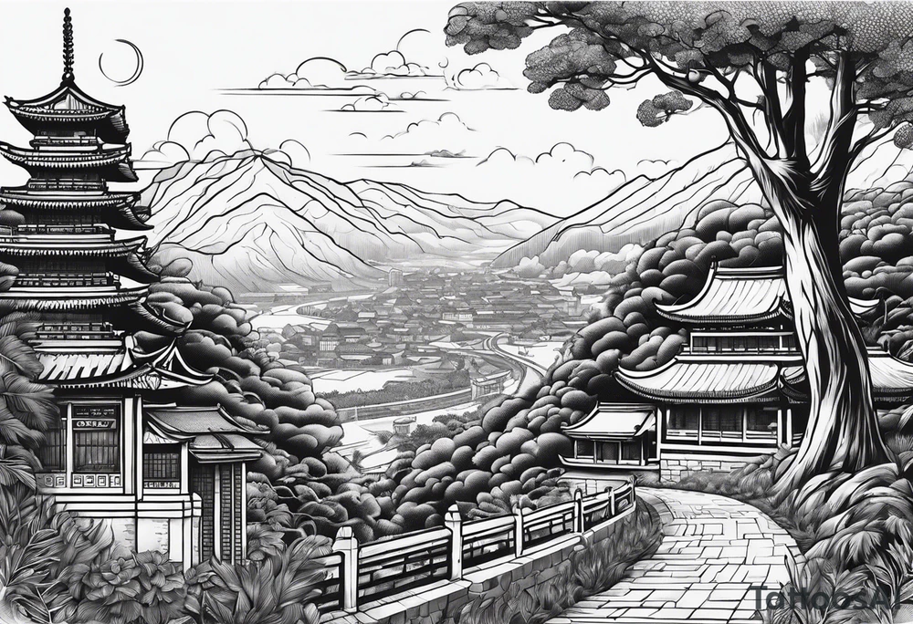 Homg Kong semester abroad at CityU and some trees or countryside and the number 6 tattoo idea