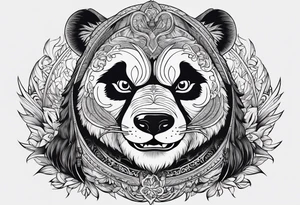 kung fu panda tattoo idea