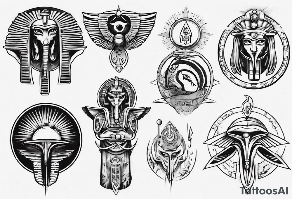 Eue of horus tattoo idea