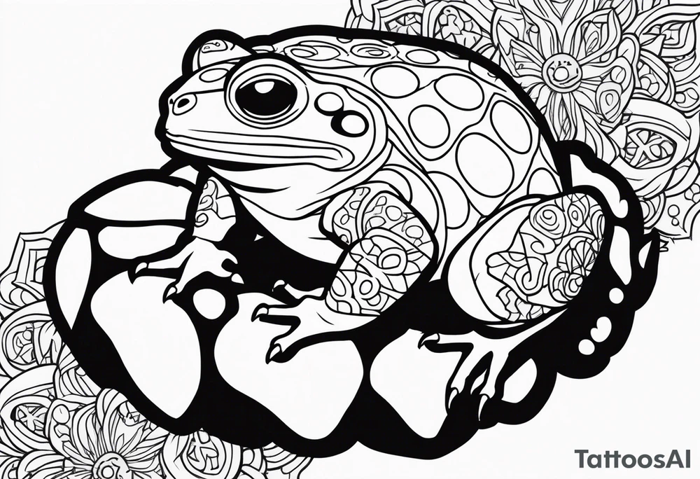 Jiraiya Naruto Gamakichi toad tattoo idea