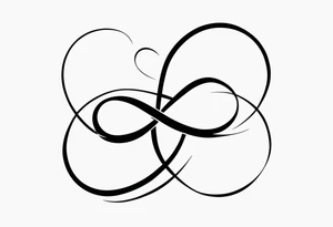 Even If and infinity symbol tattoo idea