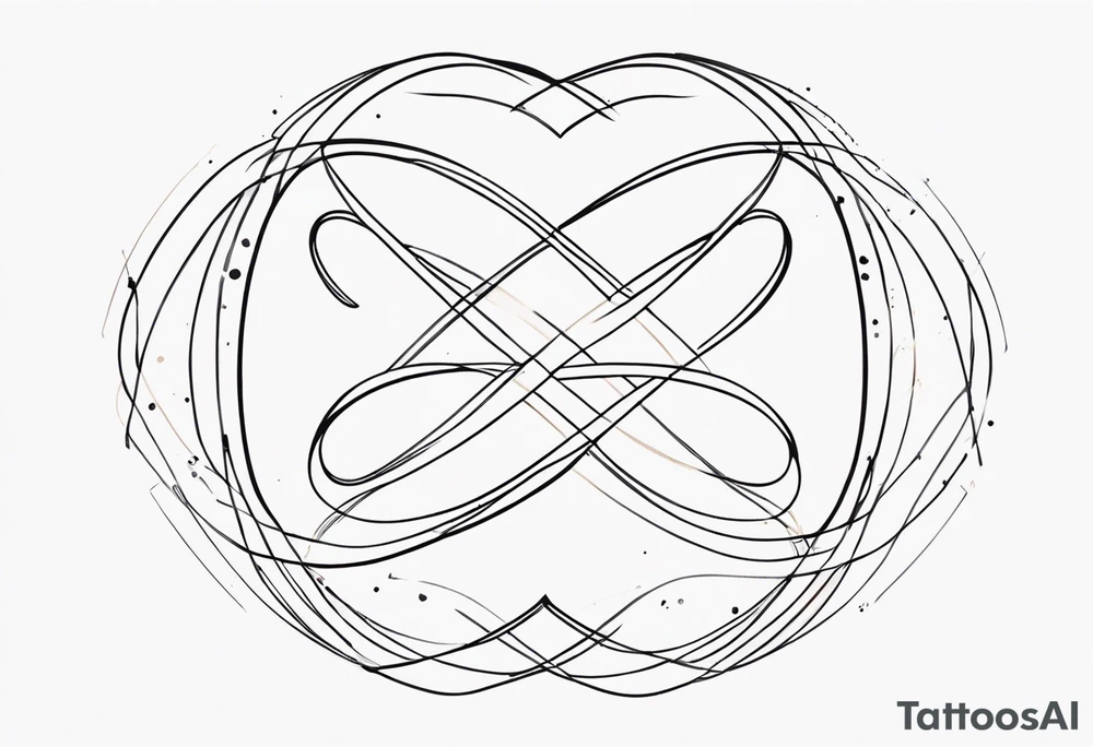 Infinity, family, love tattoo idea