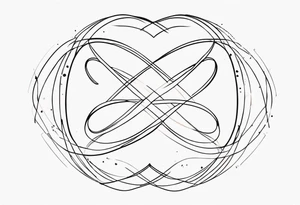Infinity, family, love tattoo idea