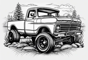 Sprint car, #2, mom, dad, fishing tattoo idea