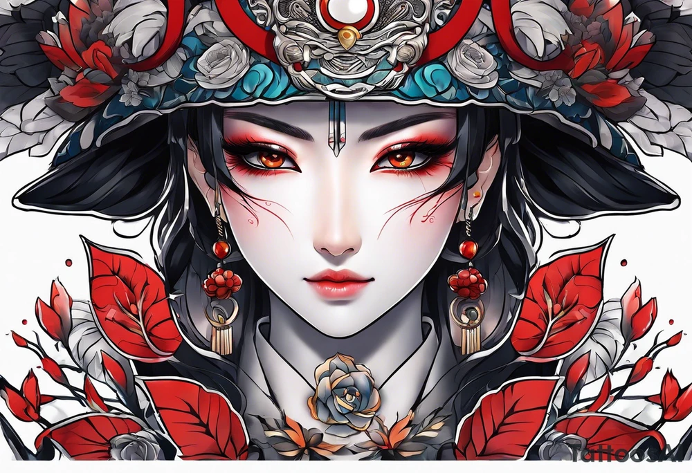 Byakugan eyes tattoo idea