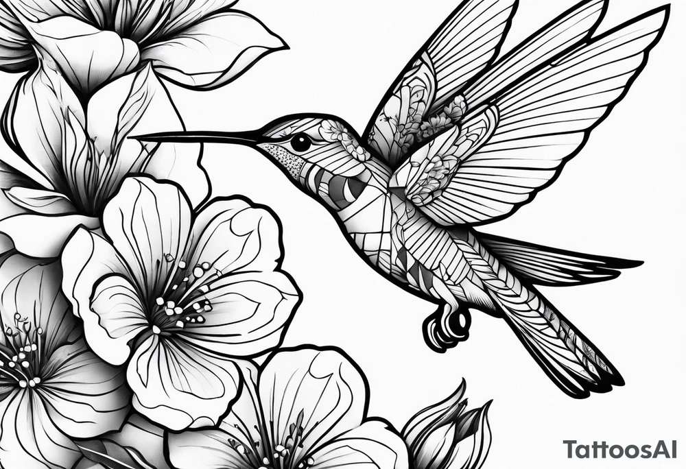 flowers butterflies hummingbird shoulder tattoo tattoo idea