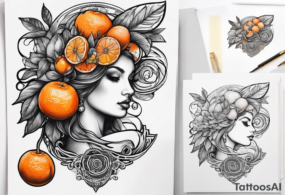 Clementine tattoo idea