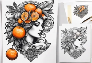 Clementine tattoo idea