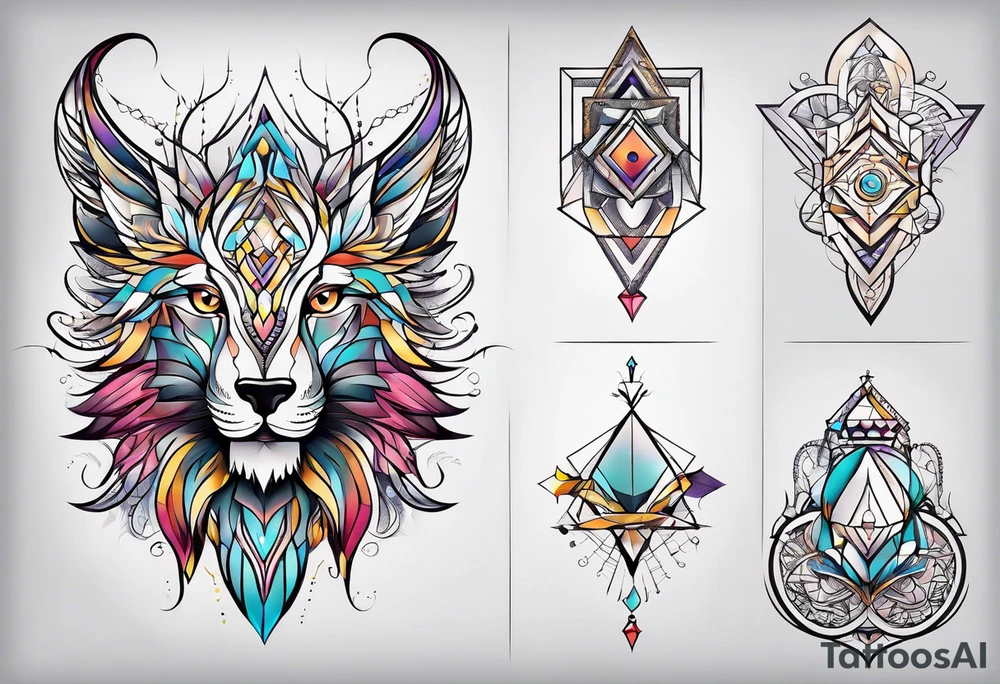 Geometry tattoo idea