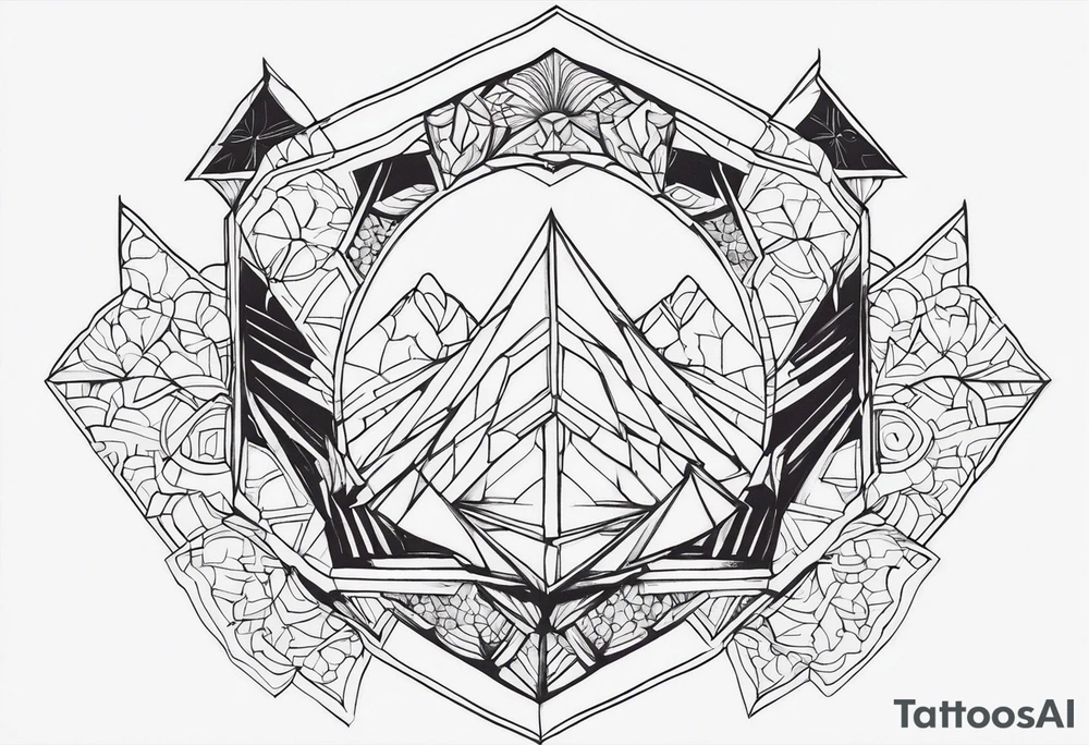 angle tattoo idea