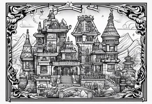legos tattoo idea