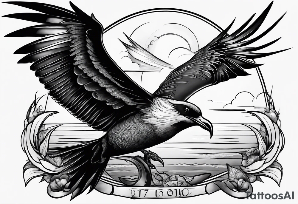 Frigate bird tattoo idea
