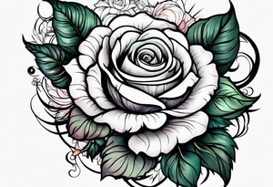 every rose has its thorn tattoo idea