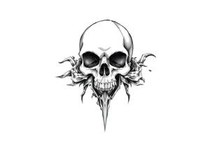 Death half sleeve tattoo idea