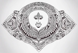 maori neck  tattoo tattoo idea