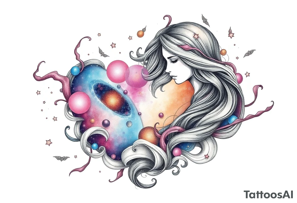 Universe tattoo idea