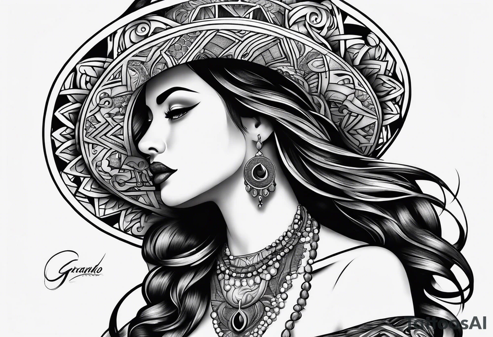 Granchio stile chicano tattoo idea