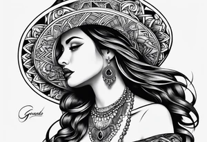 Granchio stile chicano tattoo idea
