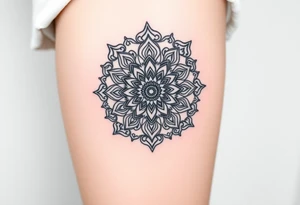 psychedelic mandala tattoo tattoo idea