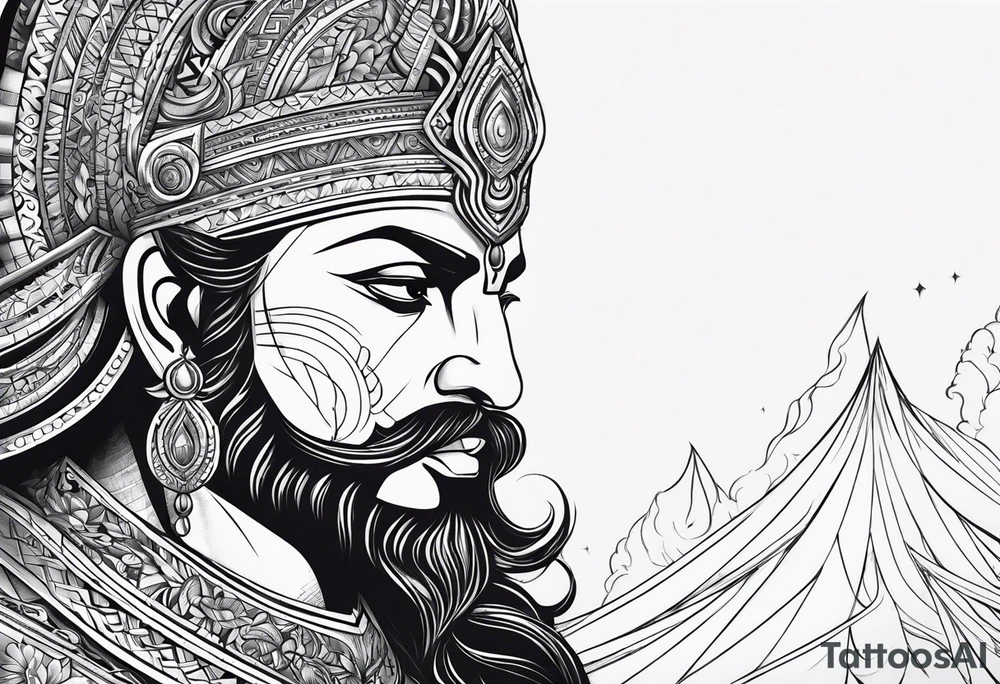 Mahabharta tattoo idea