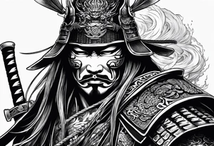 Death samurai tattoo idea
