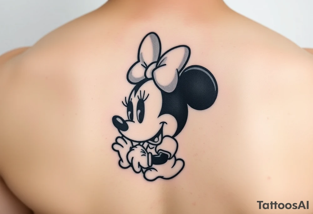 Minnie Mouse tattoo idea