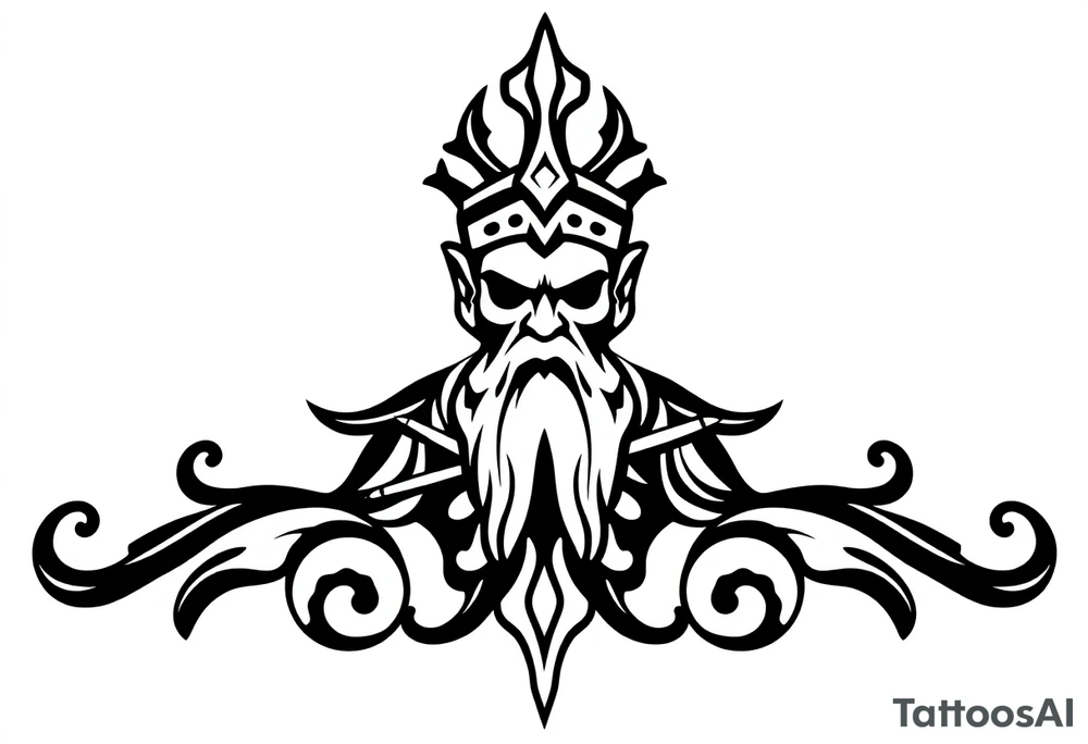 Master symbol tattoo idea