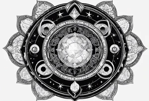 Astrology, Gemini, Natal Chart, angelic, soul mates, vision, planetary, third eye, armband tattoo idea