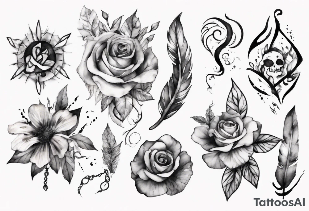 missing part tattoo idea