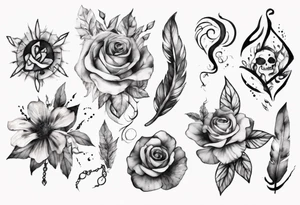missing part tattoo idea