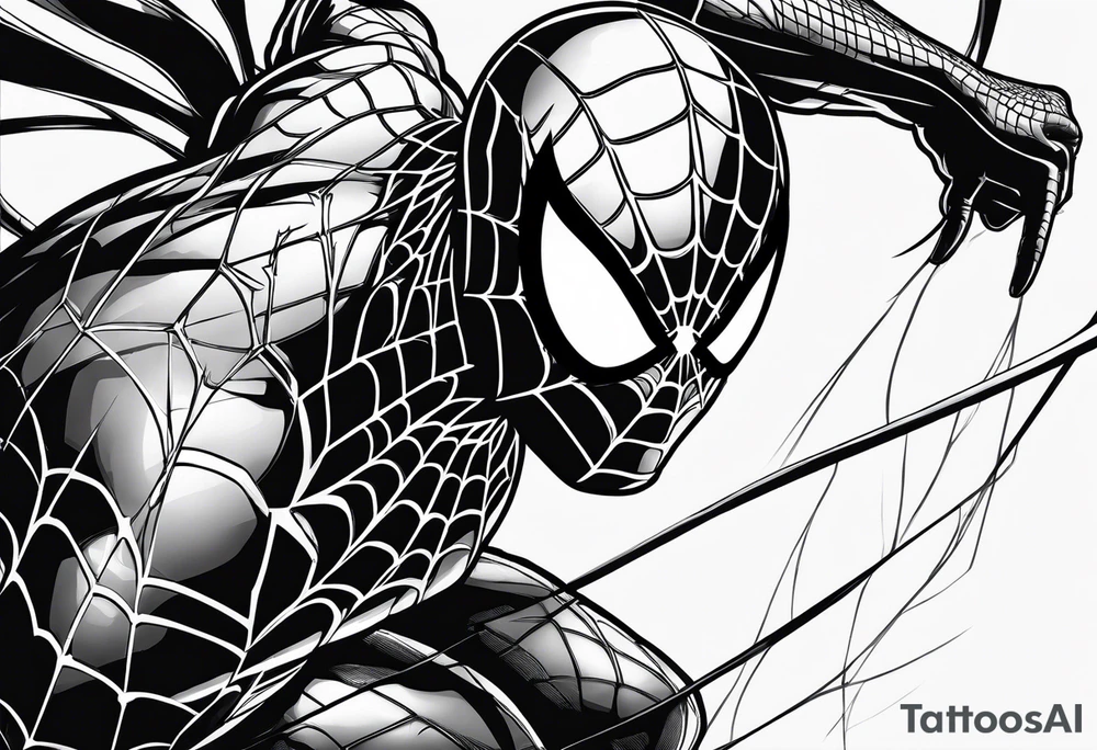 Spider-Man, darkness, animal tattoo idea