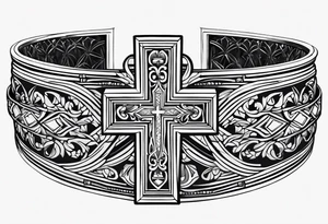 Bracelet with cross make it Coptic tattoo tattoo idea