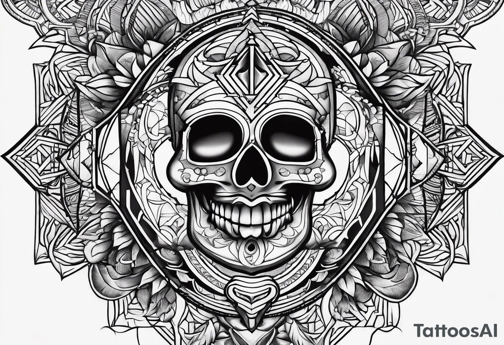 stop the mind and follow the soul tattoo idea