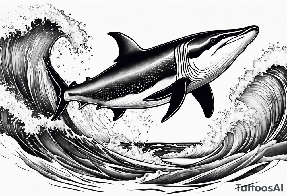 Ocean tattoo idea