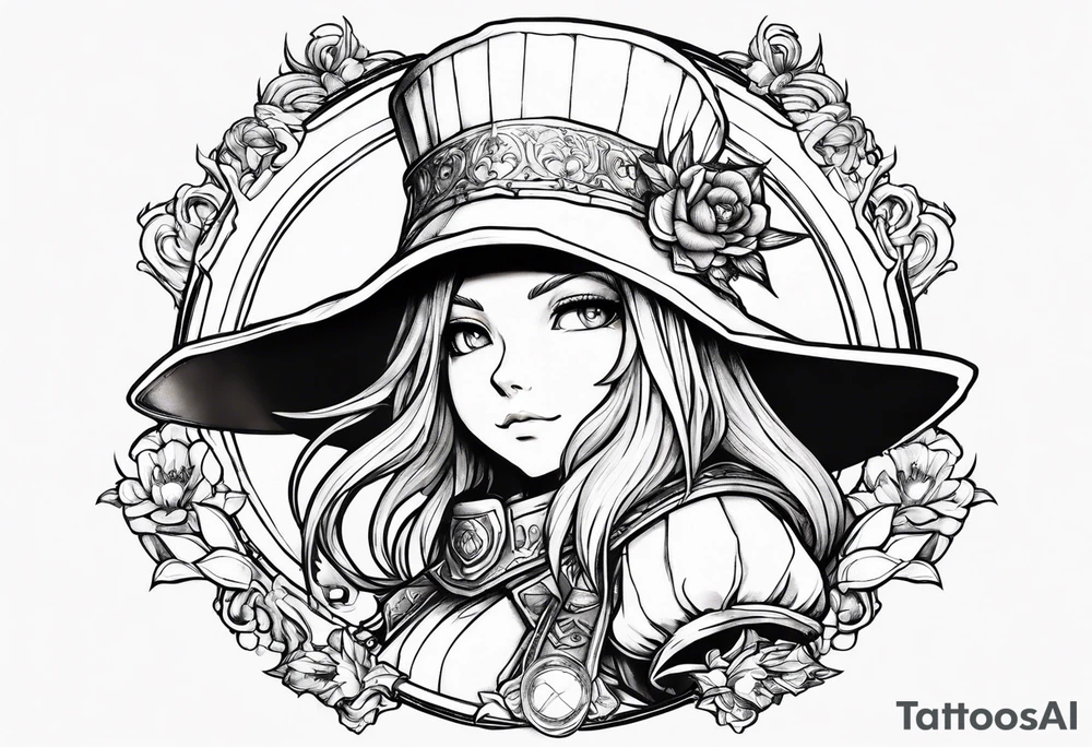 Beatrix from Final Fantasy IX tattoo idea