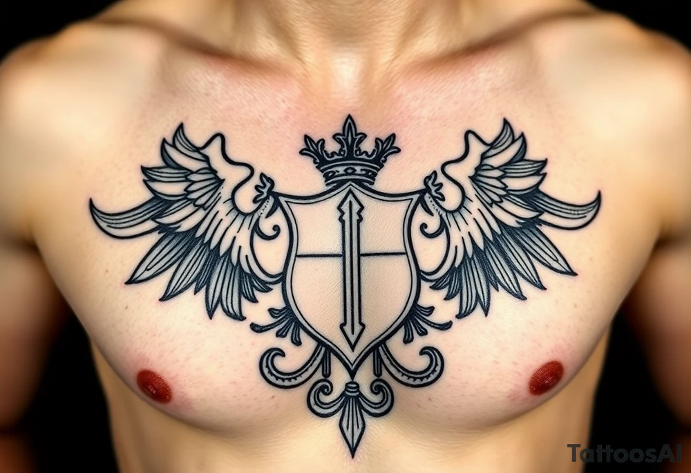 Smith, Irish family crest.
Full chest tattoo idea tattoo idea