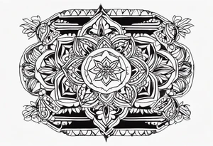 733 in a wrist size tattoo idea