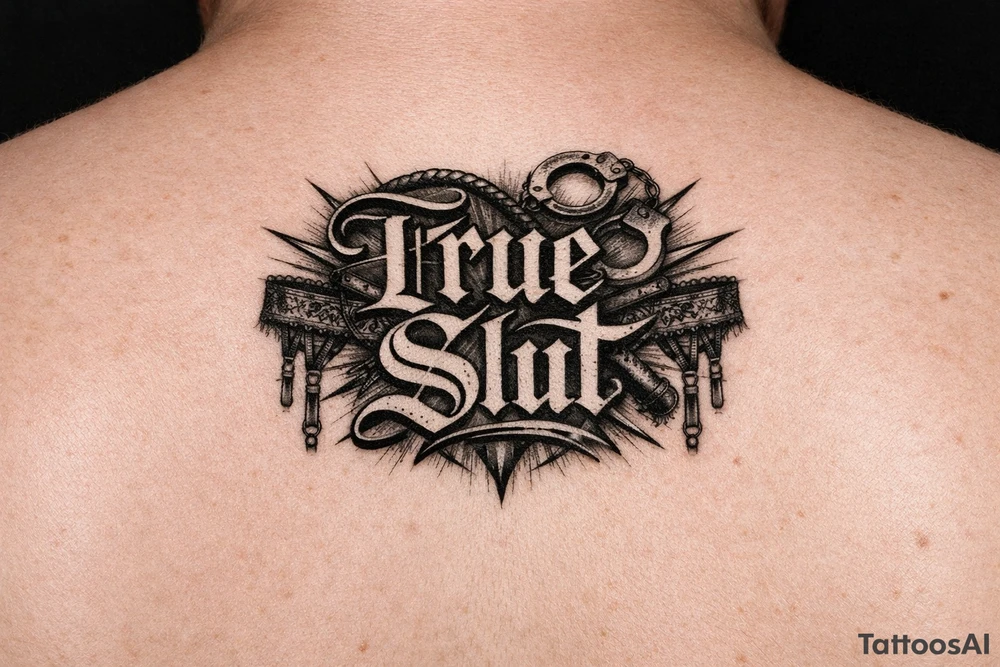 True slut tattoo idea