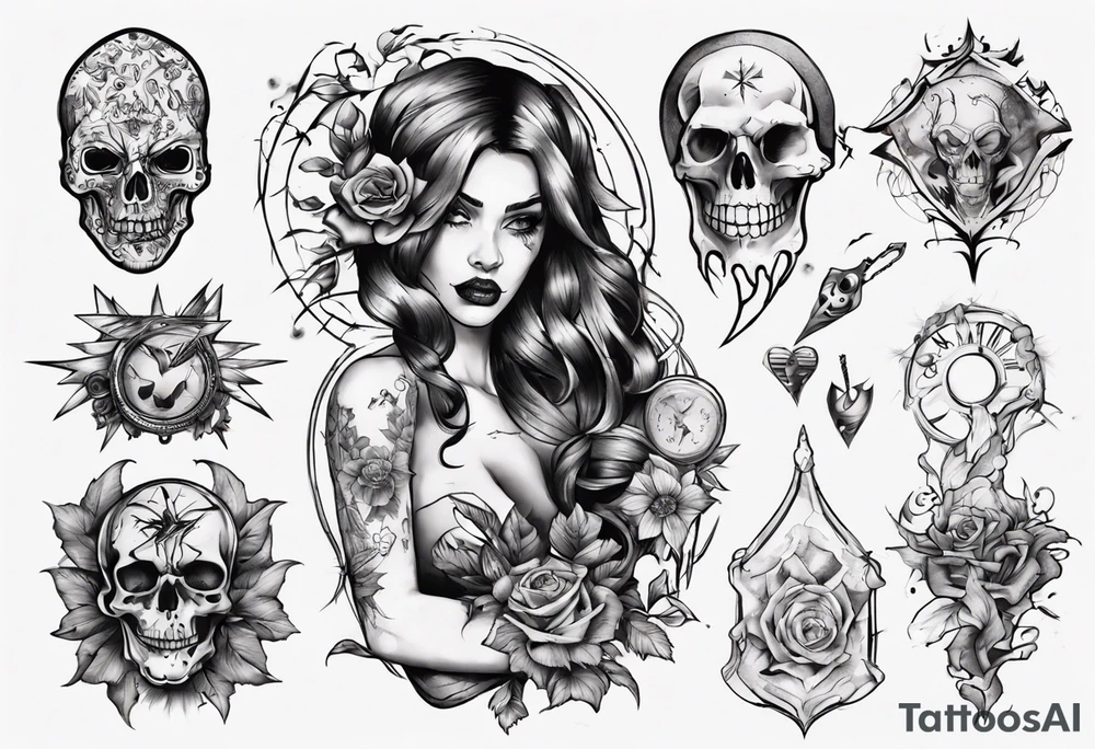 sally tatto tattoo idea