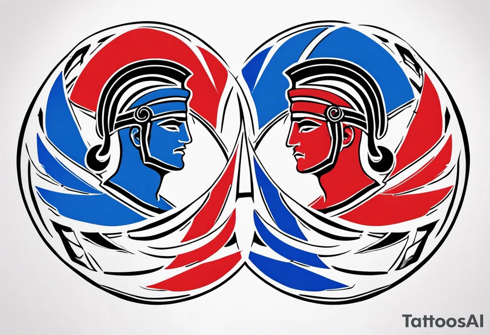 greek spartan symbol tattoo tattoo idea