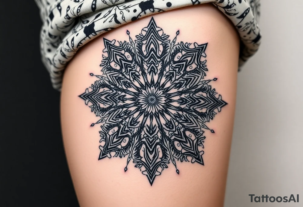 kaleidoscope tattoo idea