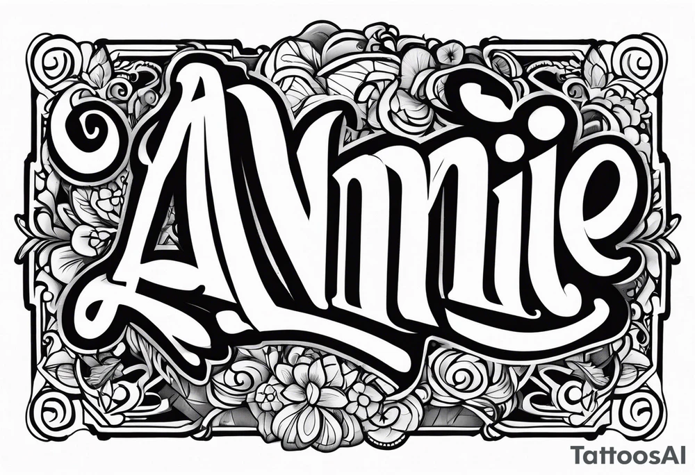 Annie tattoo idea