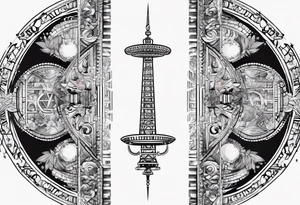 Arecibo message tattoo idea